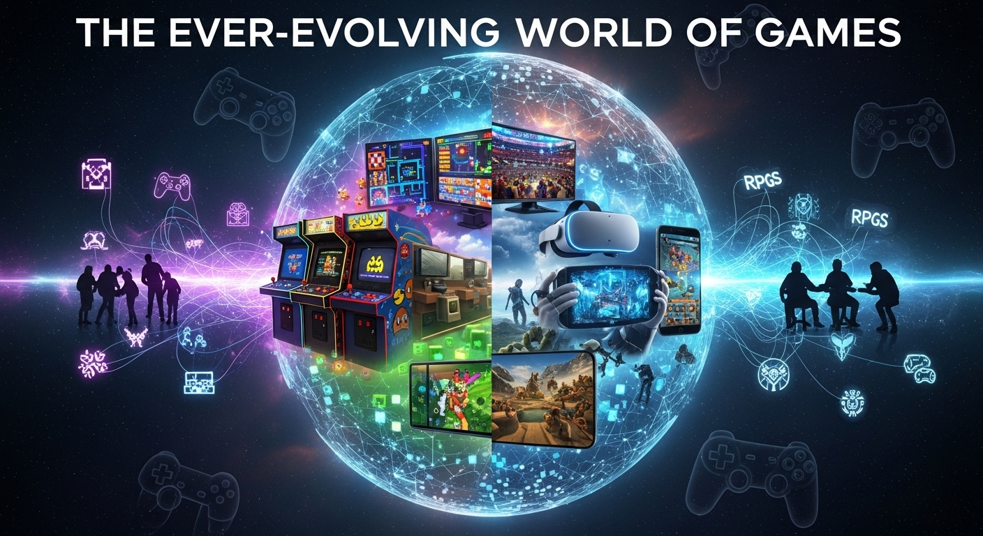 Games: The Endless World of Imagination, Strategy, and Connection